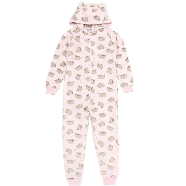 Pusheen Jumpsuit til piger Pink 11-12 Years