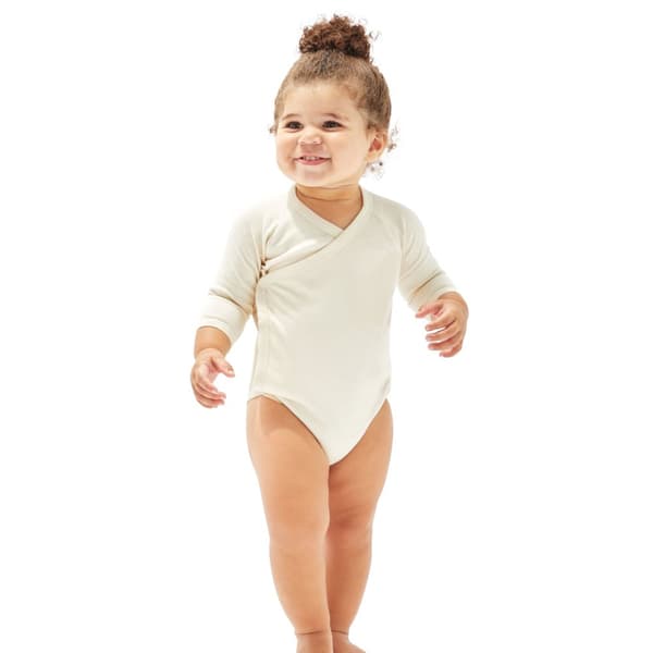 Babybugz Baby Kimono Long-Sleeved Bodysuit