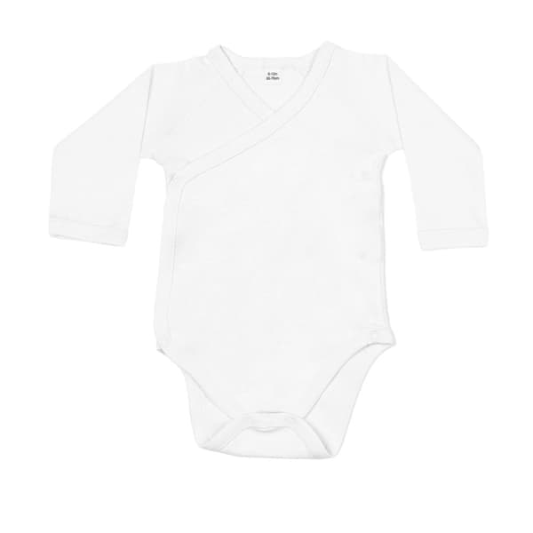 Babybugz Baby Kimono långärmad body