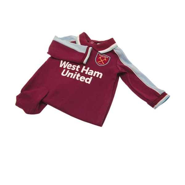 West Ham United FC Baby Sleepsuit