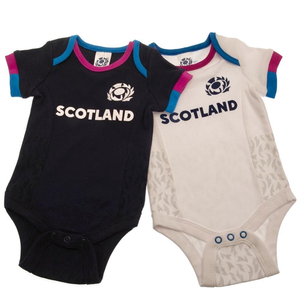 Scotland RU Baby body (förpackning med 2 st)