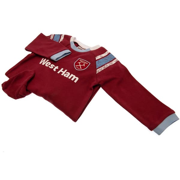 West Ham United FC Baby Sovepose