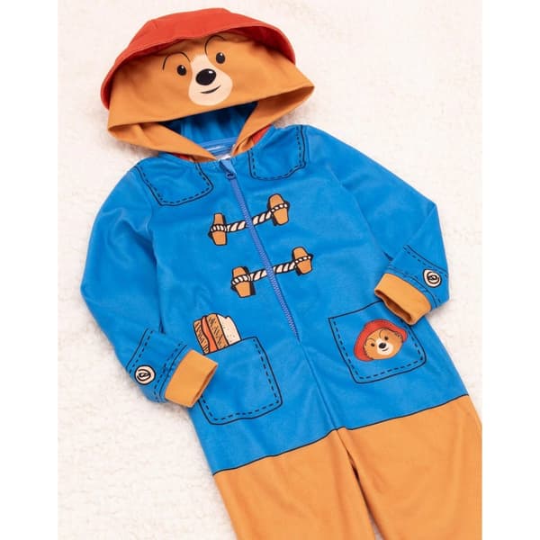 Paddington Bear Børn/Børn 3D Jumpsuit med hætte