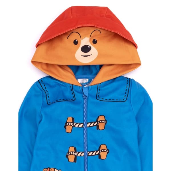 Paddington Bear Børn/Børn 3D Jumpsuit med hætte