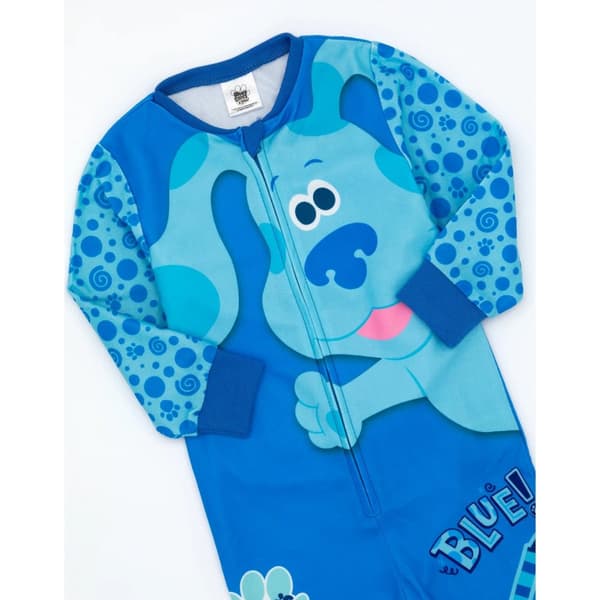 Blue´s Clues & You! Childrens/Kids Fleece Sleepsuit