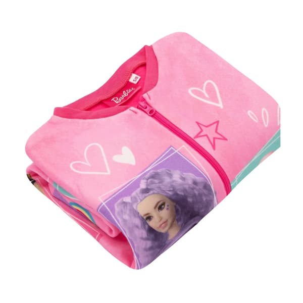 Barbie Sleepsuit för flickor med ikoner