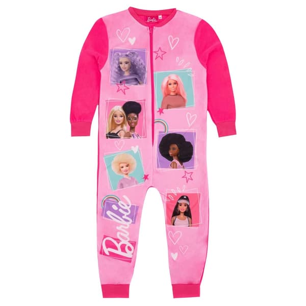 Barbie Girls Icons Sleepsuit Pink 9-10 Years