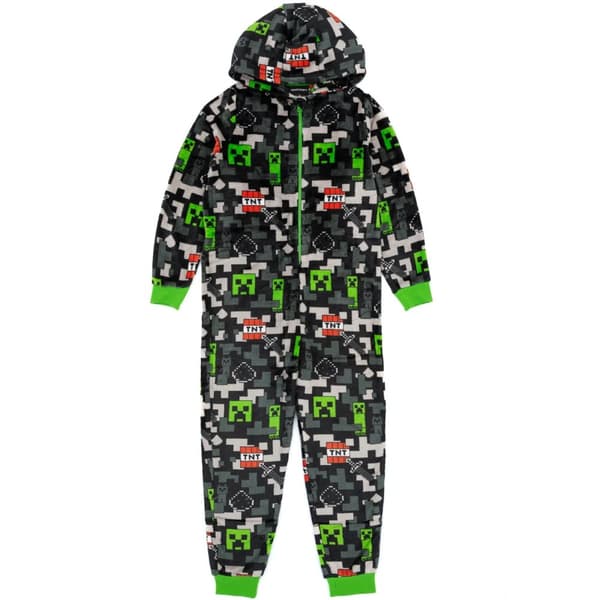 Minecraft Sleepsuit til børn/børn med print over det hele