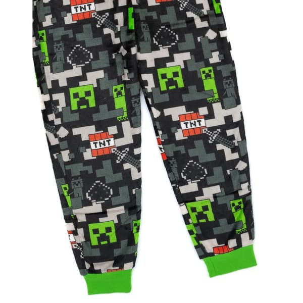 Minecraft Sleepsuit til børn/børn med print over det hele