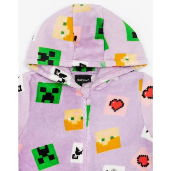 Minecraft Girls All-Over Print Sleepsuit