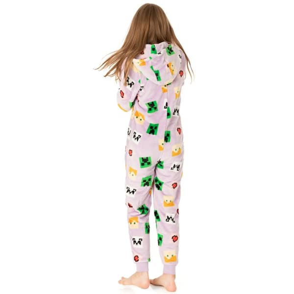 Minecraft Girls All-Over Print Sleepsuit