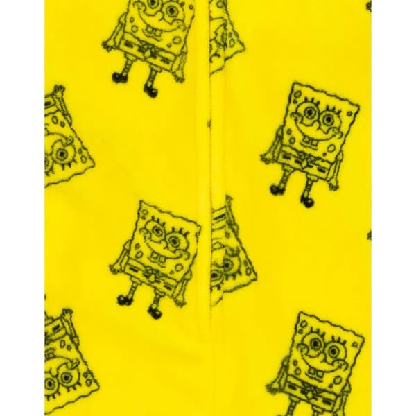 SpongeBob SquarePants Childrens/Kids Repeat Print Sleepsuit