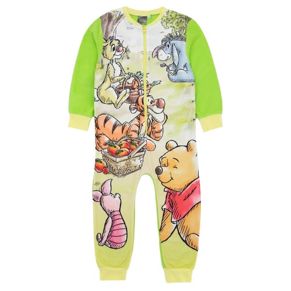 Winnie the Pooh Childrens/Kids Character Sleepsuit