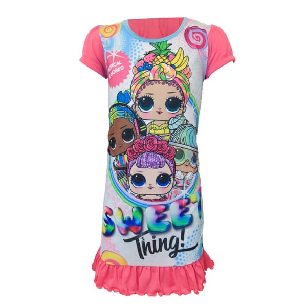 LOL Surprise Childrens Girls Sweet Thing Nightdress