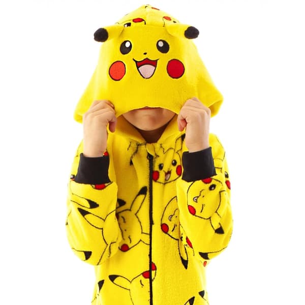 Pokemon Pikachu allt-i-ett-nattkläder för barn