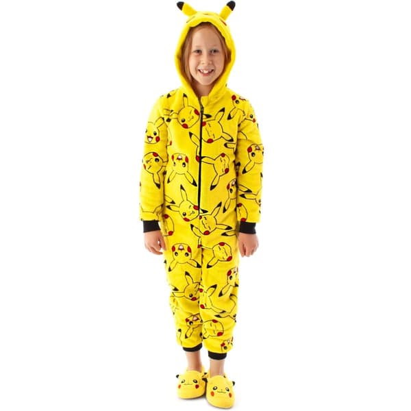 Pokemon Pikachu allt-i-ett-nattkläder för barn