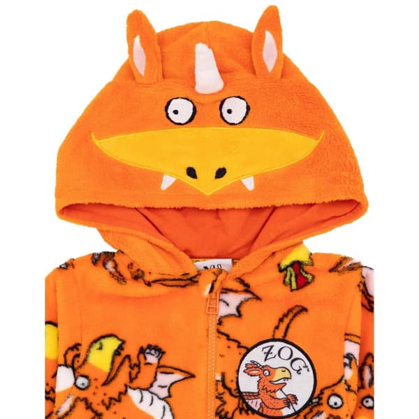 The Gruffalo Childrens/Kids Zog 3D Ears All-In-One Nightwear