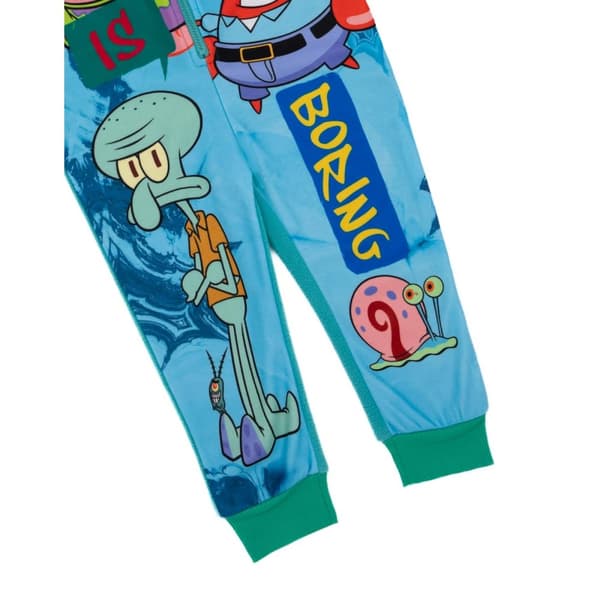 SpongeBob SquarePants Childrens/Kids Normal Is Boring All-In-One Nightwear