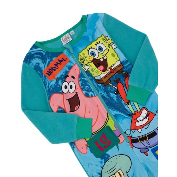 SpongeBob SquarePants Childrens/Kids Normal Is Boring All-In-One Nightwear
