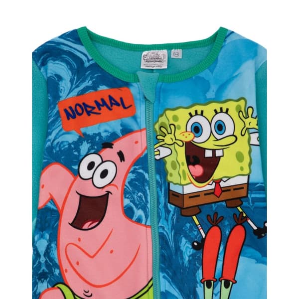 SpongeBob SquarePants Childrens/Kids Normal Is Boring All-In-One Nightwear
