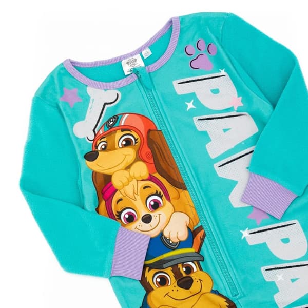 Paw Patrol Childrens/Kids Characters All-In-One Nightwear