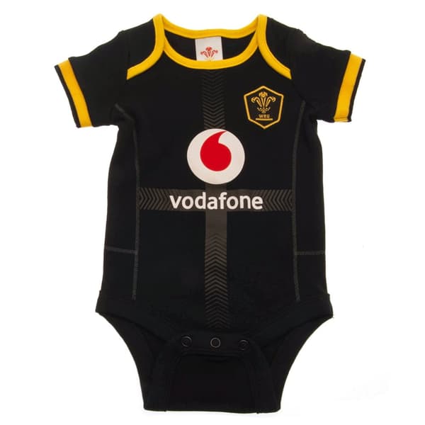 Wales RU Baby Bodysuit (Pack of 2)