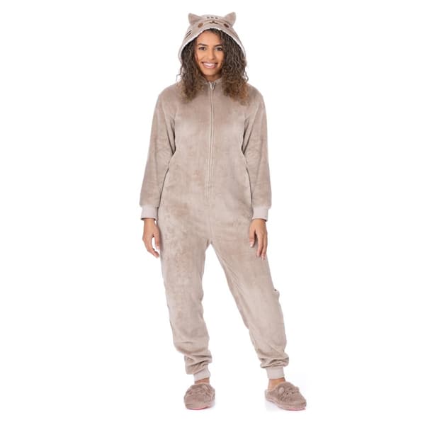 Pusheen Womens/Ladies Novelty Jumpsuit Light Brown L