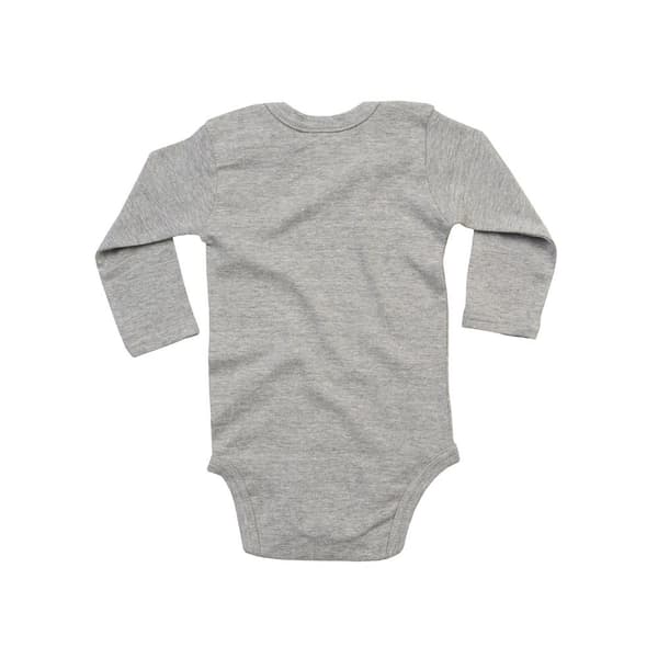 Babybugz Baby Melange Long-Sleeved Bodysuit