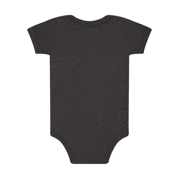 Bella + Canvas Baby Heather Jersey Short-Sleeved Bodysuit