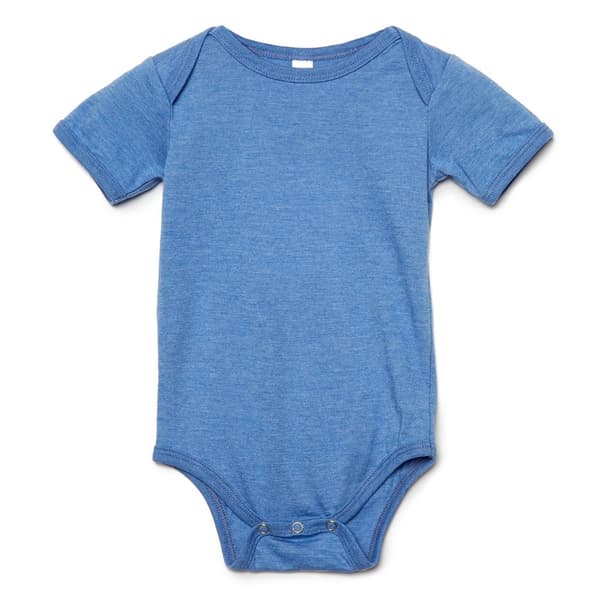 Bella + Canvas Kortärmad bodysuit i babyjersey