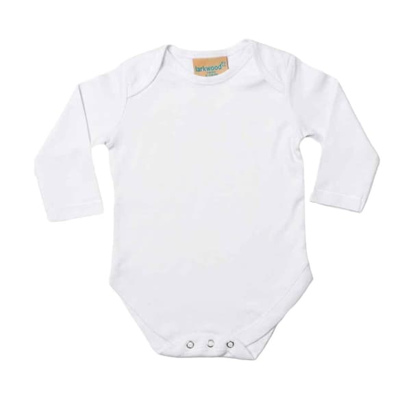 Larkwood Baby langærmet body med lange ærmer