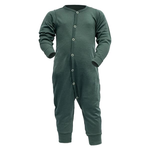 Devold Of Norway Breeze Merino Sleep Dragt Grøn 4 Months
