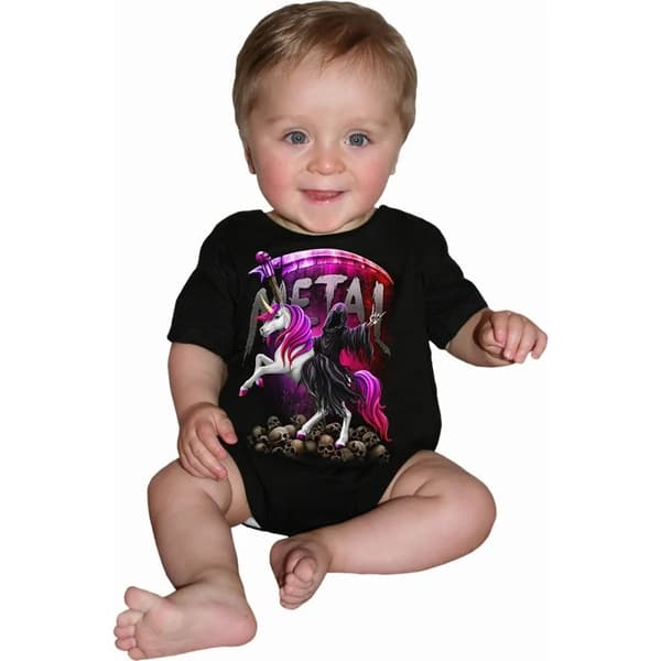 Spiral Direct Baby Metallicorn Sleepsuit