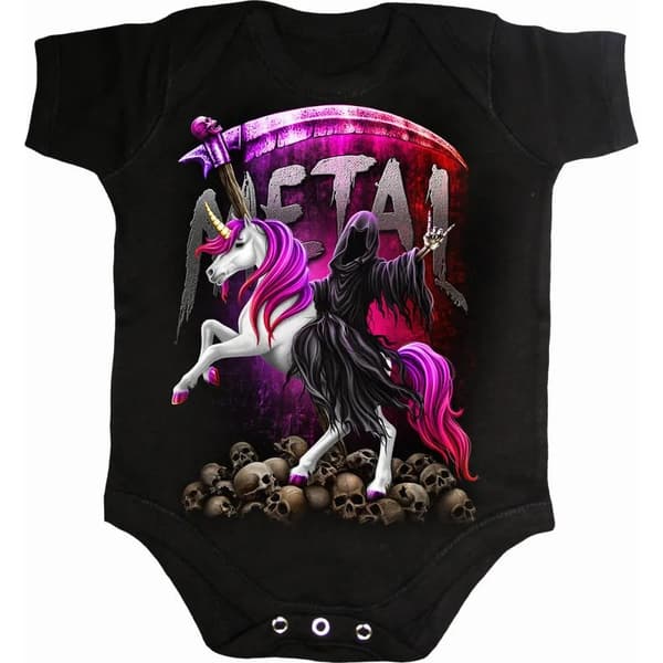 Spiral Direct Baby Metallicorn Sleepsuit