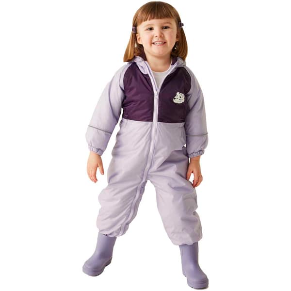 Regatta Mudplay Iii Overall Lila 24 Months-3 Years