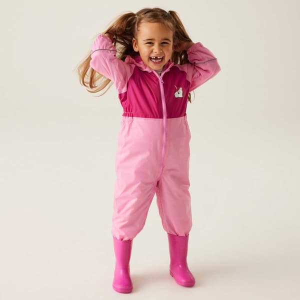 Regatta Mudplay Iii Overall Rosa 18-24 Months
