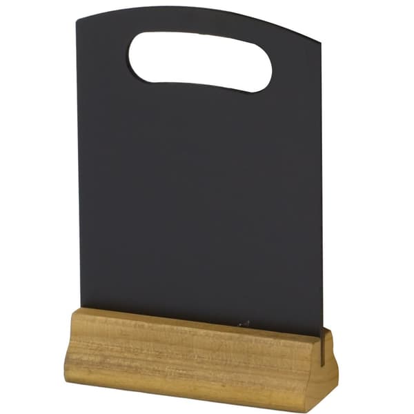 Bordreklame informationstavle til bord 150x230mm sæt af 2 - Hendi 664056