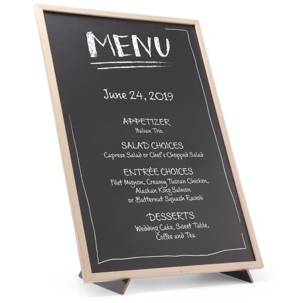 MENU mainostietotaulu tukijalustalla 40x60 cm - Hendi 664131