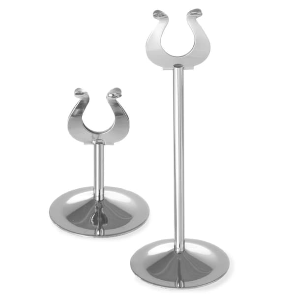 Stand MENU kortholder, rustfrit stål, højde 200mm - Hendi 665510
