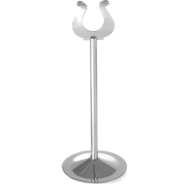 Stand MENU kortholder, rustfrit stål, højde 200mm - Hendi 665510