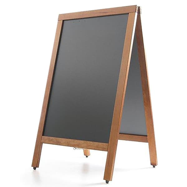 Fristående MENY reklaminformationstavla för restauranger 500x850mm - Hendi 664001
