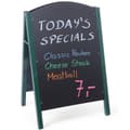 Pikkukuva 1 / 2: Vapaasti seisova MENU mainostaulu ravintoloihin 700x1100mm - Hendi 664100
