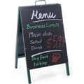 Miniatyrbillede 1 af 2: Fritstående MENU reklametavle til restauranter 500x850mm - Hendi 664117