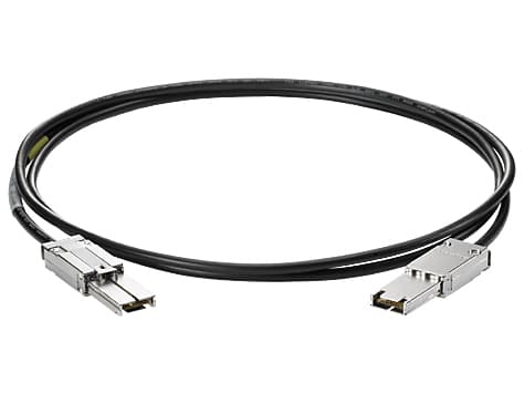 HPE - SAS-ulkoinen kaapeli - 4-kaistainen - 26-nastainen 4-suojattu Mini MultiLane SAS (SFF-8088) (uros) - 26-nastainen 4-suojattu Mini MultiLane SAS