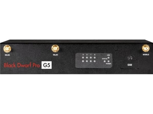 Securepoint Black Dwarf Pro UTM G5 inkl. 3 Jahre Infinity-Lizenz