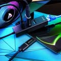 Miniatyrbild 3 av 3: USB-hubb - SHARKOON - - 3 portar - USB 3.2 Gen 1 - Aluminium