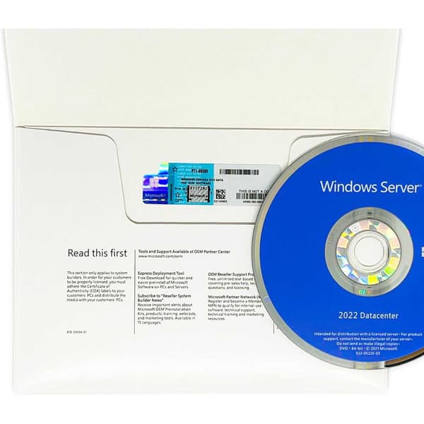 Microsoft Ms Sb Windows Server 2022 Datacenter 16core De Operativsystem