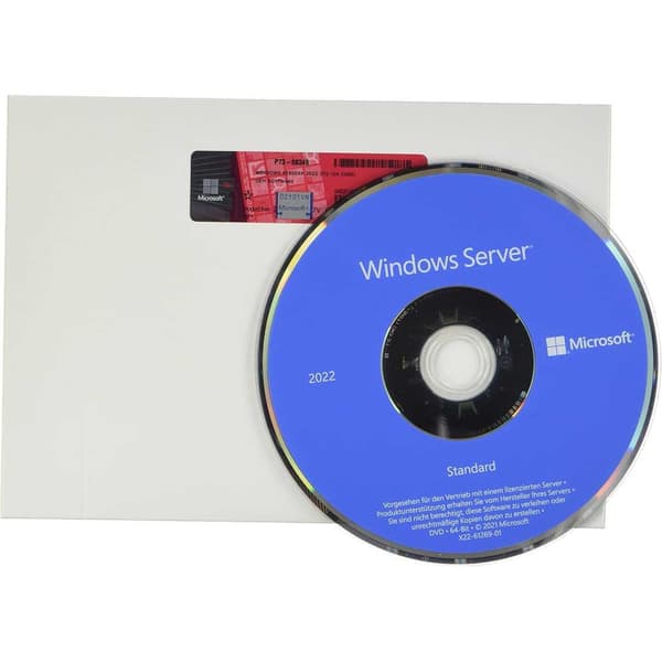 Microsoft Ms Sb Windows Server 2022 Std. X64 24core De Operativsystem