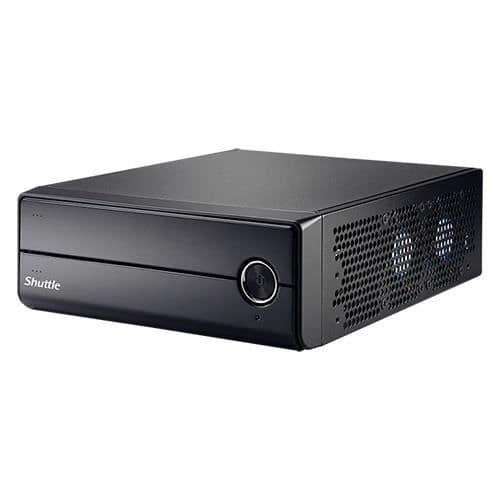 Barebone - SHUTTLE - XPC slim XH610V - Svart - Utan operativsystem