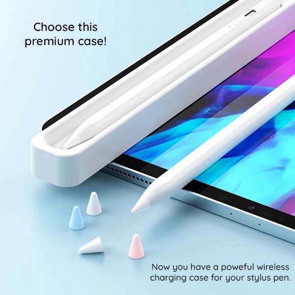 Trådlös laddare för Stylus Penna, 1.5W - Baseus Smooth Writing (SXBC030002) - Vit